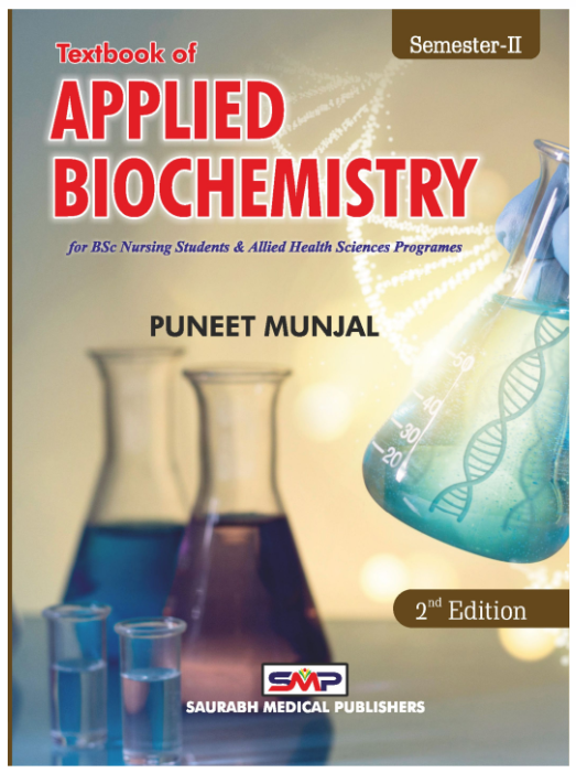 Textbook Of Applied Biochemistry For Bsc Nursing Students & Allied Health Sciences Programes